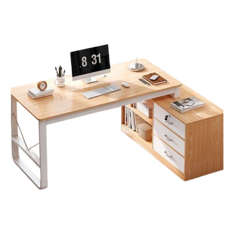 GENERICO - Escritorio Estudio Oficina Madera Maciza 3 Gavetas Modular