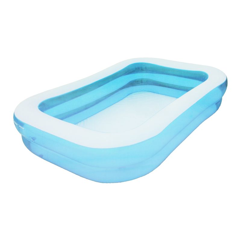 PUNTO STORE - Piscina Inflable 201x150x50cm Con 2 Anillos  - PS