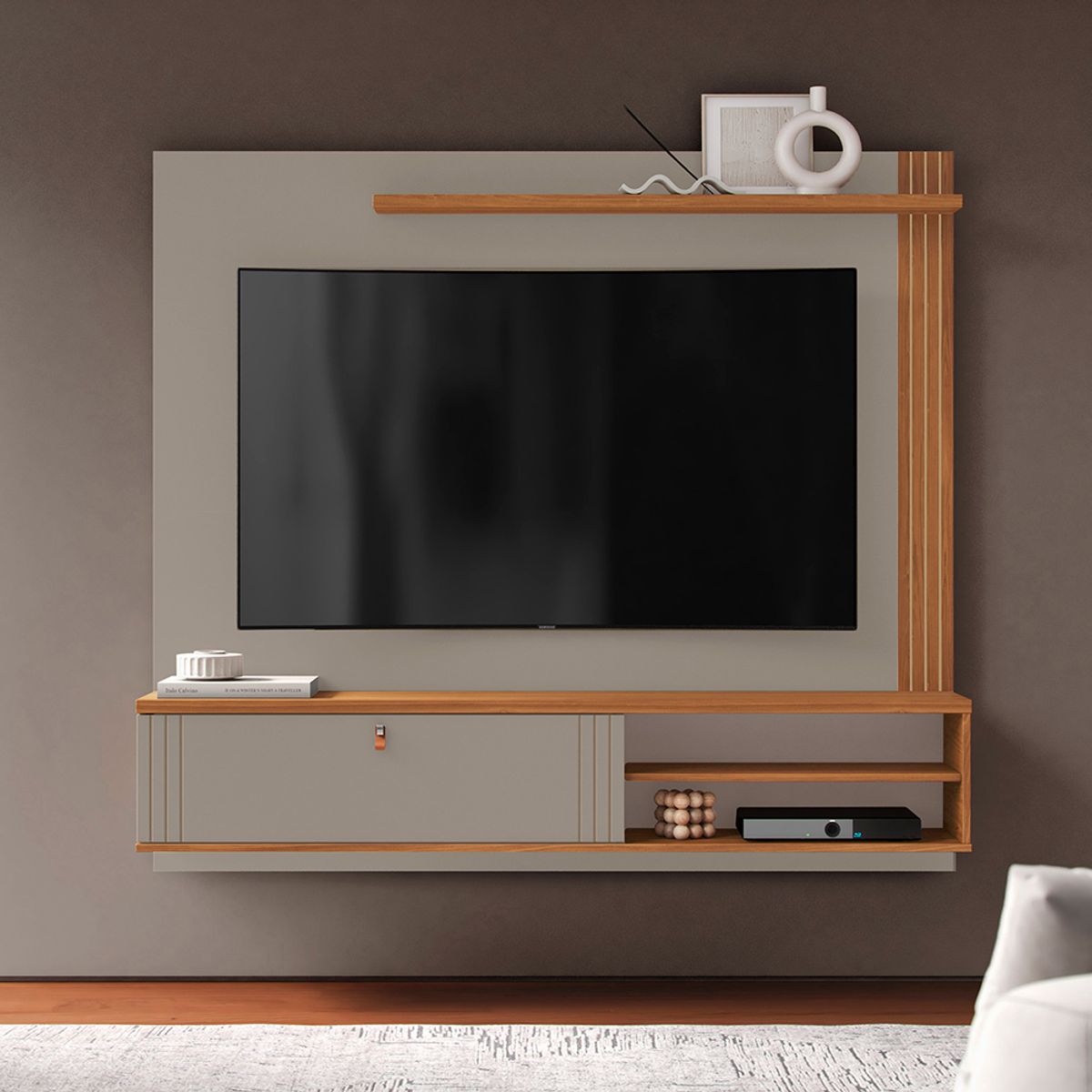 VEKKAHOME - PANEL TV LAREDO GRIS 65"