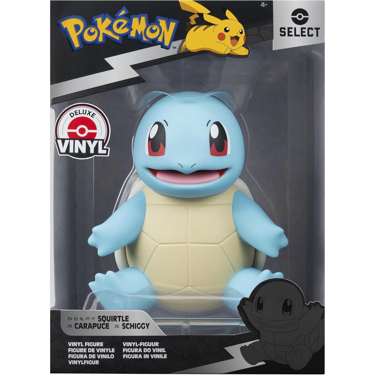 POKEMON - Figura Pokemon Squirtle Deluxe Vinyl Collector Select 20cm