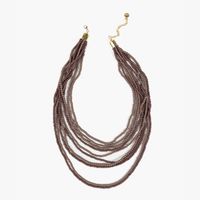 Collar Mujer Multicapas Mostacillas