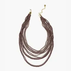 LOUNGE - Collar Mujer Multicapas Mostacillas