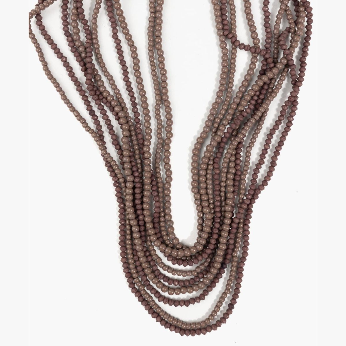 LOUNGE - Collar Mujer Multicapas Mostacillas