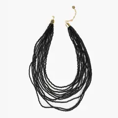 LOUNGE - Collar Mujer Multicapas Mostacillas