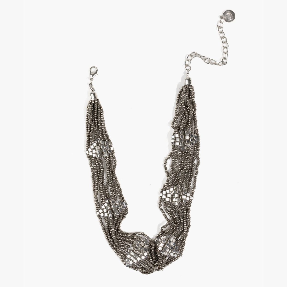 LOUNGE - Collar Mujer Choker Rombos