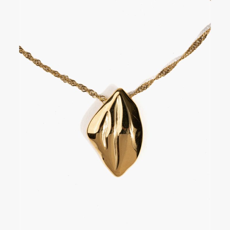 LOUNGE - Collar Mujer Hoja