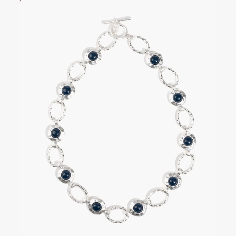 LOUNGE - Collar Mujer Óvalos Y Piedras
