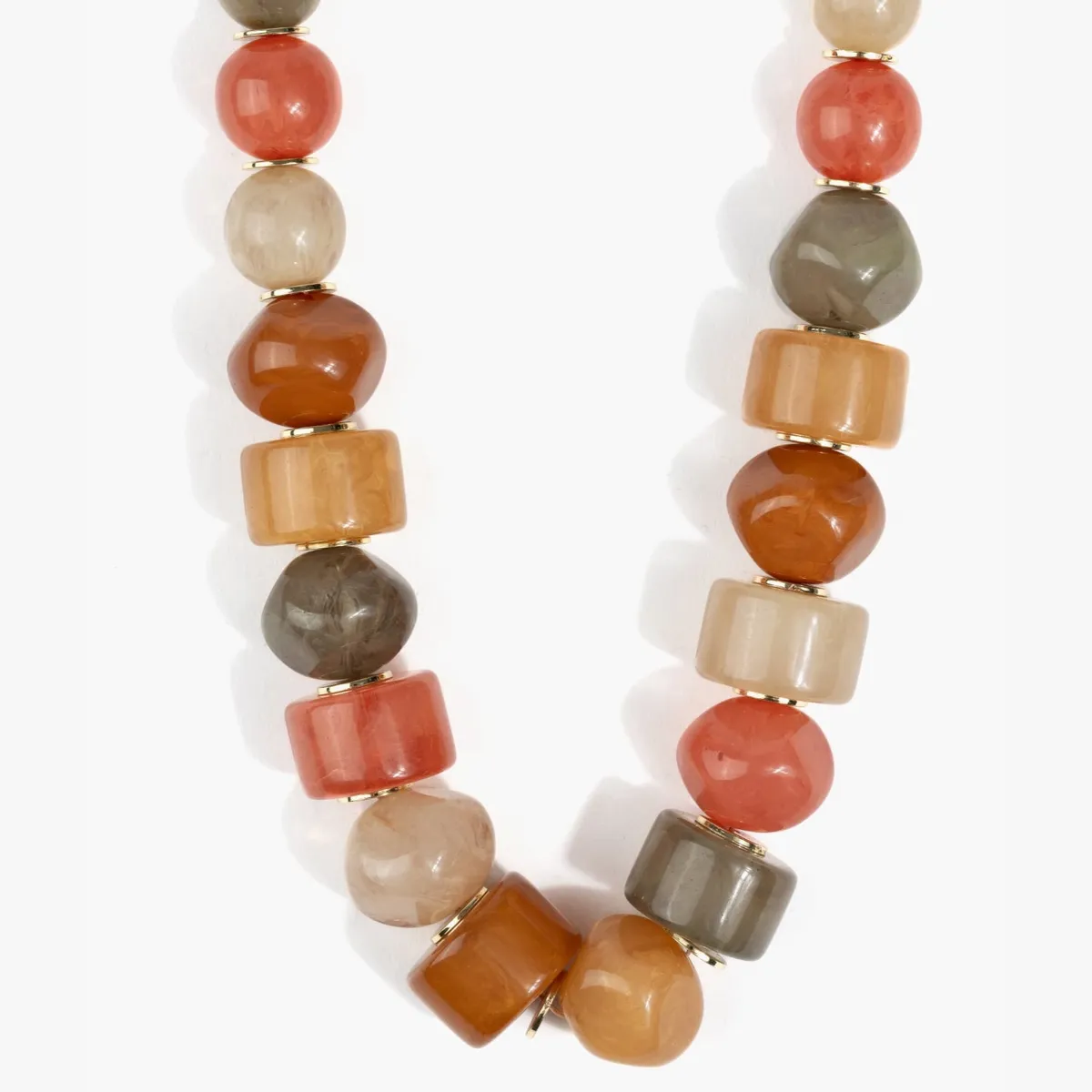 LOUNGE - Collar Mujer Piedras Irregulares