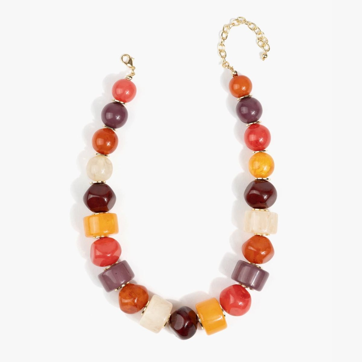 LOUNGE - Collar Mujer Piedras Irregulares