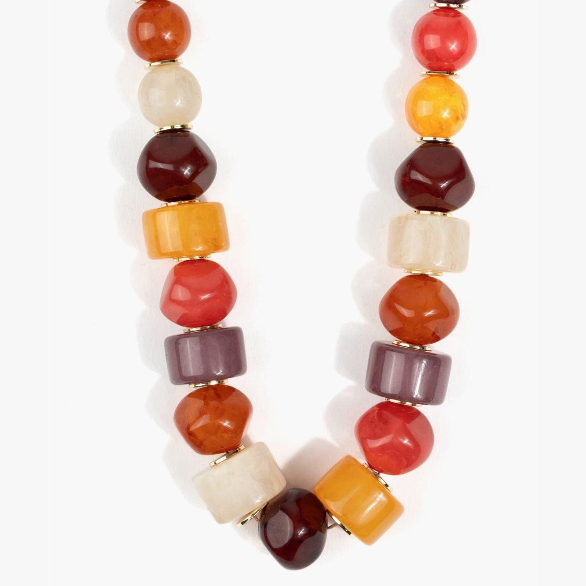 LOUNGE - Collar Mujer Piedras Irregulares