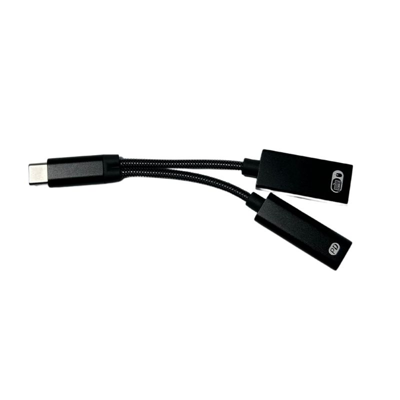 GENERICO - Adaptador Otg Tipo C Usb 3.0 Con Alimentación Macho Hembra