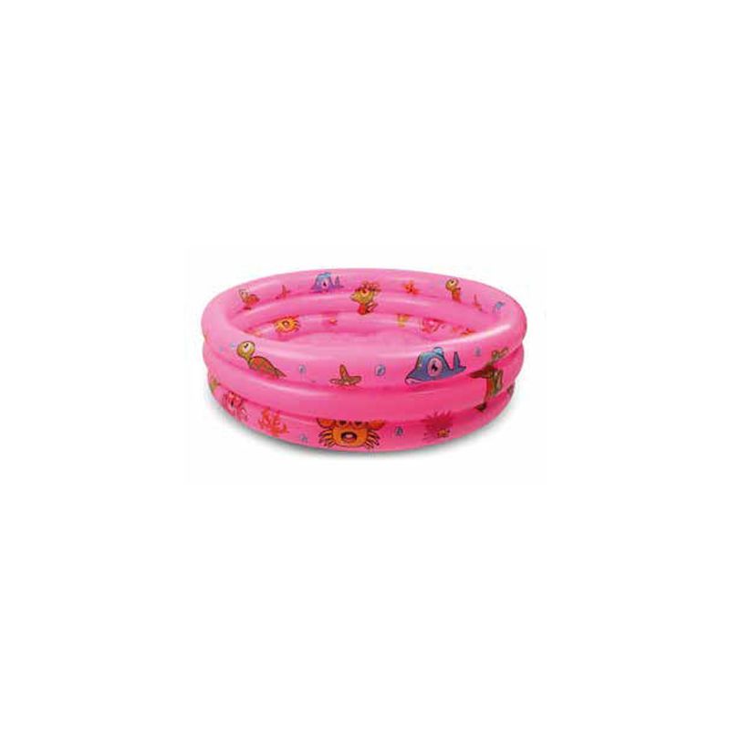 PUNTO STORE - Piscina Inflable Para Niños Redonda 150x35cms Rosa - Ps
