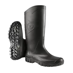 DUNLOP - BOTA PARA LLUVIA DANE NEGRA