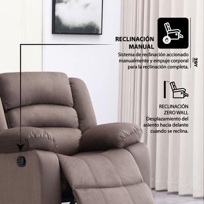 Imagen 2 del producto Bergere Polonia Tela Moca 1 cuerpo