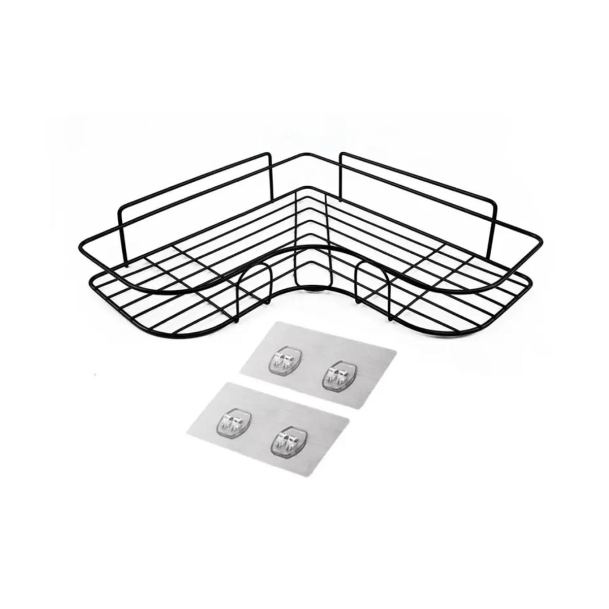 PUNTO STORE - Organizador De Ducha Esquinero Adhesivo Inoxidable - PS