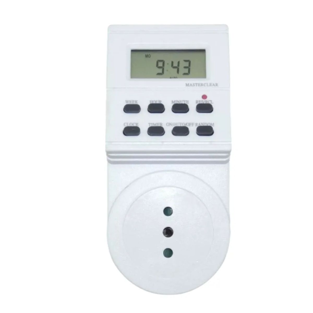 MACROTEL - Timer Digital Programable Programacion Diaria Y Semanal