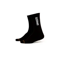 GANGSTA - Calcetin Unisex Mid Brand 2Pack Negro