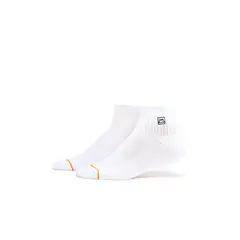 GANGSTA - Calcetin Unisex Ankle 2Pack Blanco
