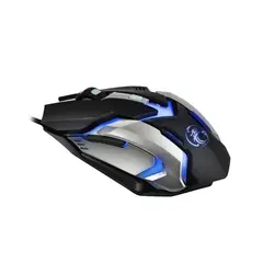 IMICE - Mouse Gamer Premium V6 2400 Dpi Retroiluminado Usb