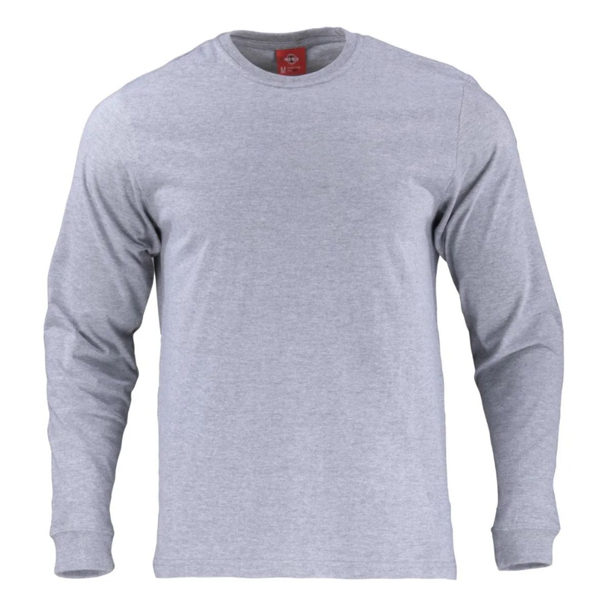 T-WORLD - Polera Algodón Cuello Redondo Manga Larga