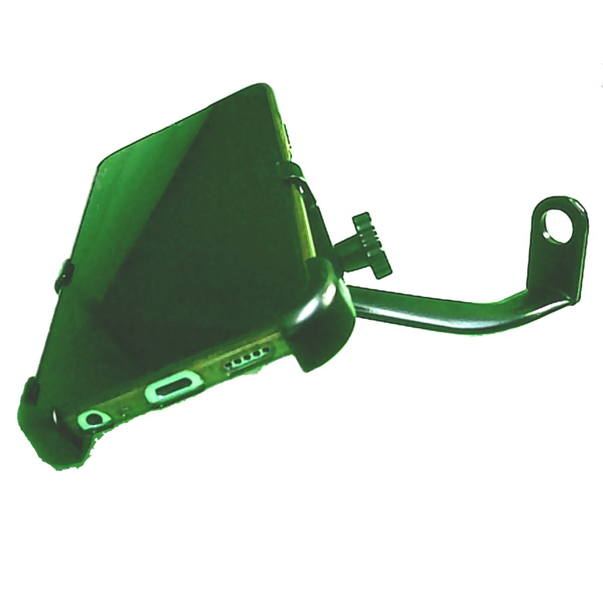 GENERICO - Porta Celular Ajustable Universal Metalico Base Espejo KL