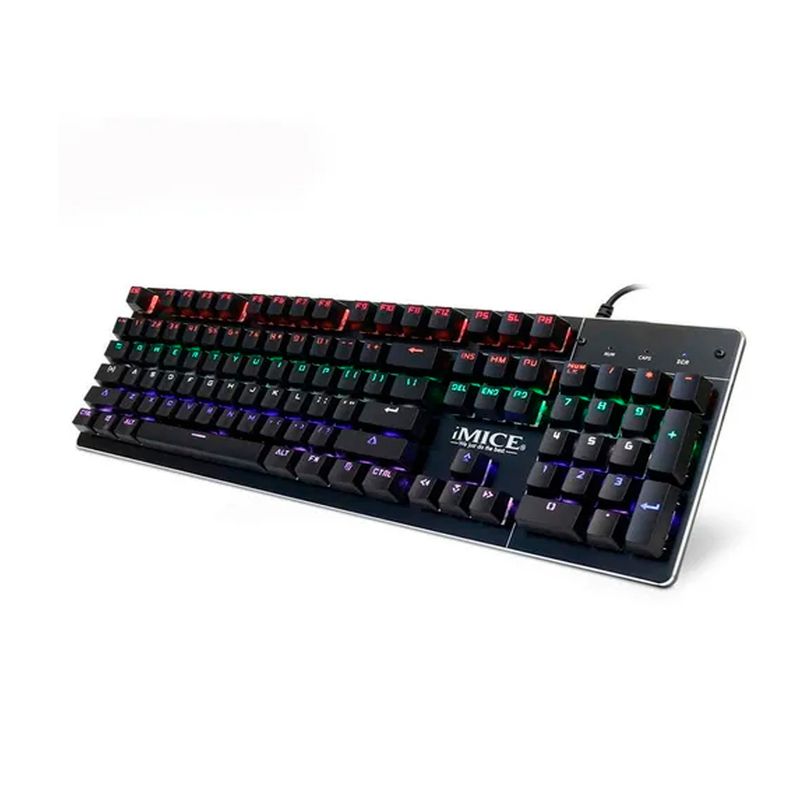 IMICE - Teclado Mecánico Imice Mk-x80 Gamer Rgb Retroiluminado Usb