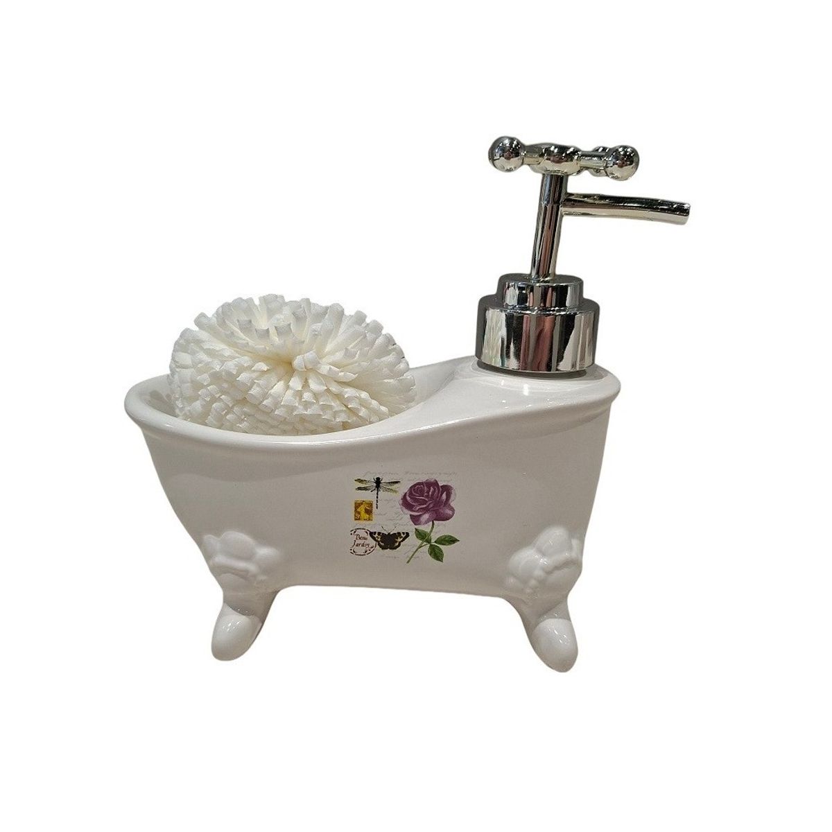 CAP DOR - Dispensador de Jabón Rosa II CEsponja