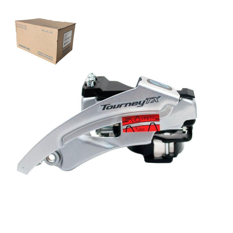 SHIMANO - Cambio Delantero 3x78V Shimano Tourney TX800 Bicicleta