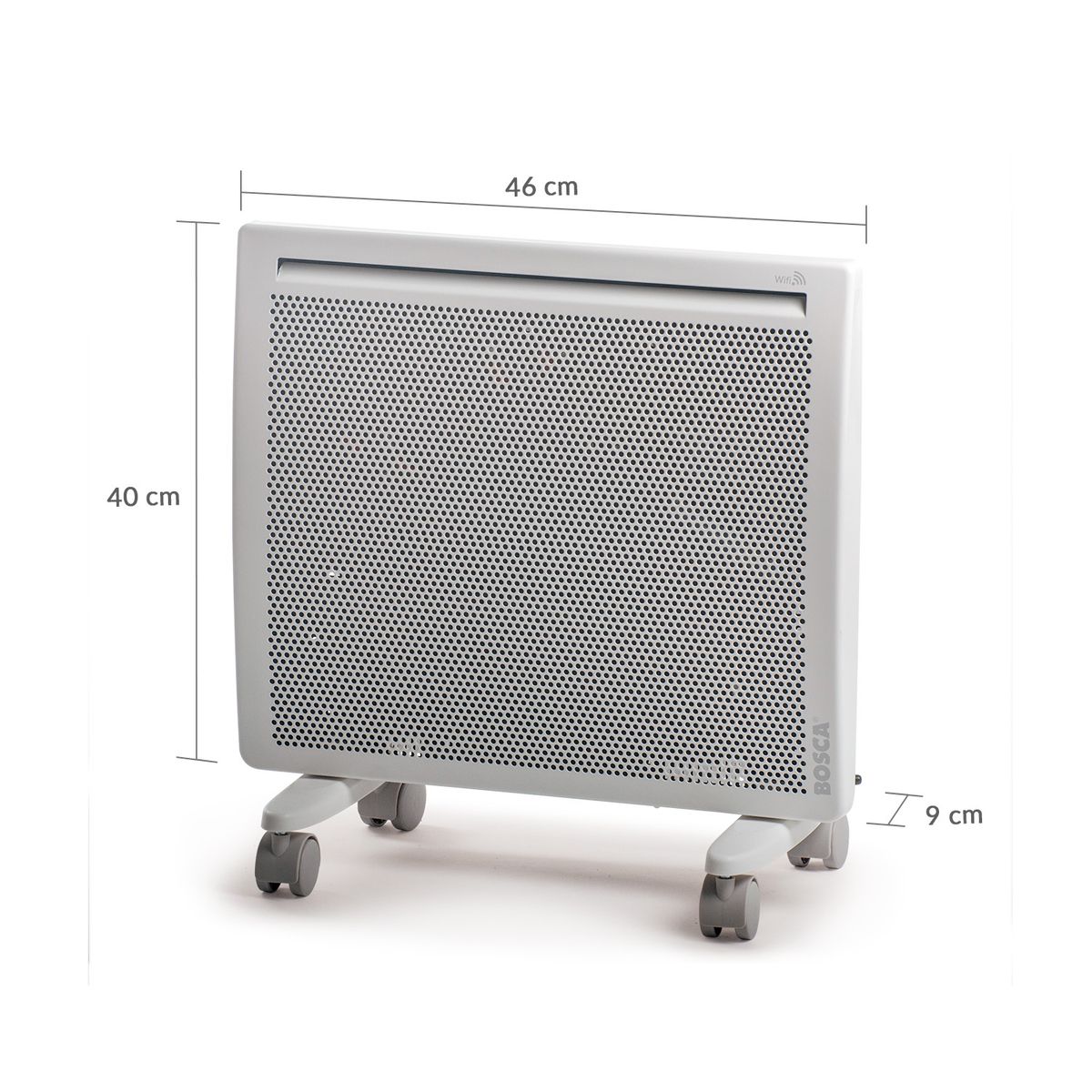 BOSCA - Calefactor Eléctrico Thelios Wifi 1000W Radiante