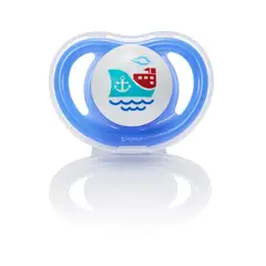 PIGEON - Chupete Odontológico Mini Light Talla L 12m Azul