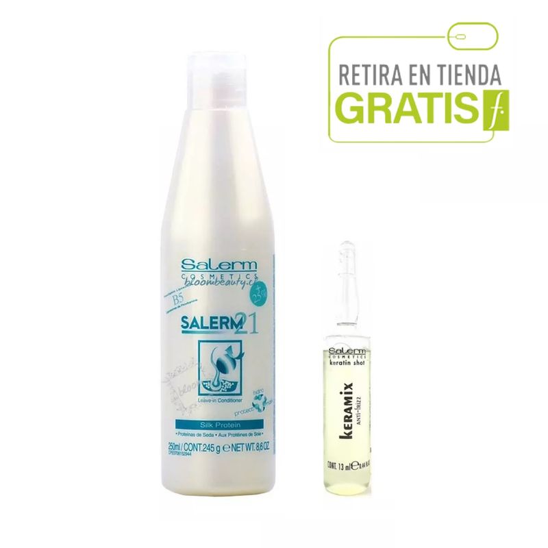 SALERM - SALERM 21 Kit Crema 250 ml + Ampolla Keramix