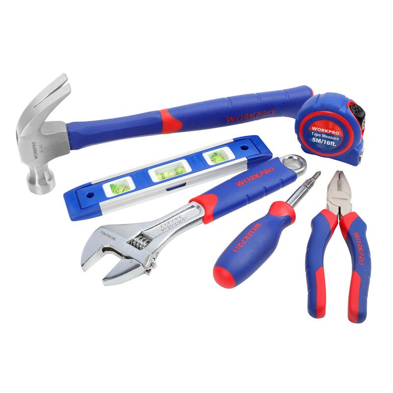WORKPRO - JGO HERRAMIENTAS COMBINADAS 6 PZS WORKPRO