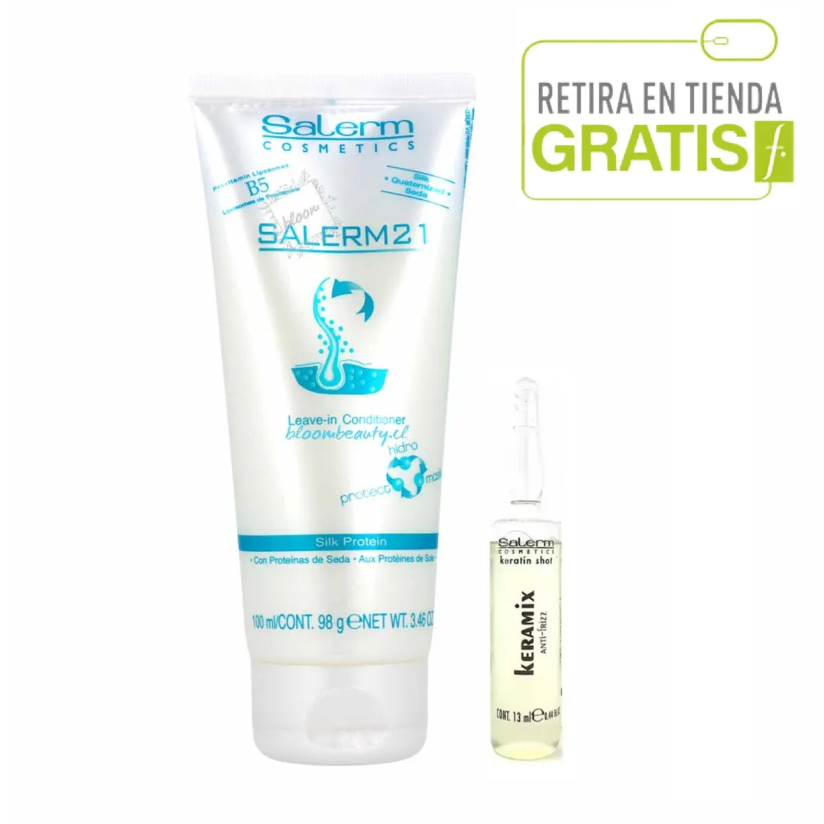 SALERM - SALERM 21 Kit Crema 100 ml + Ampolla Keramix