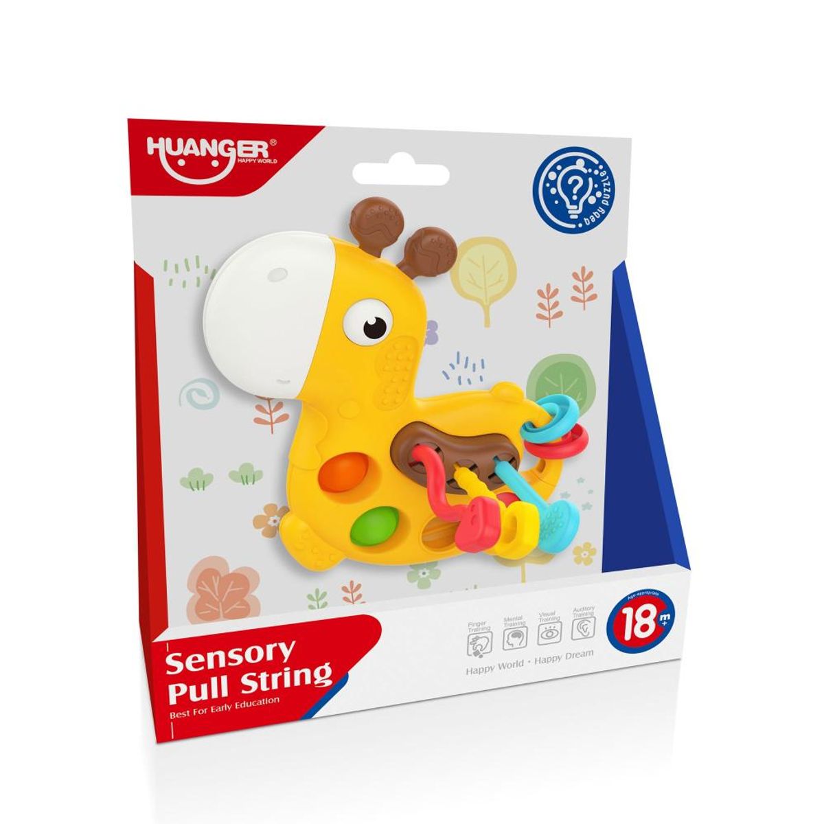 HUANGER - Juego Sensorial Jirafa Montessori - Huanger