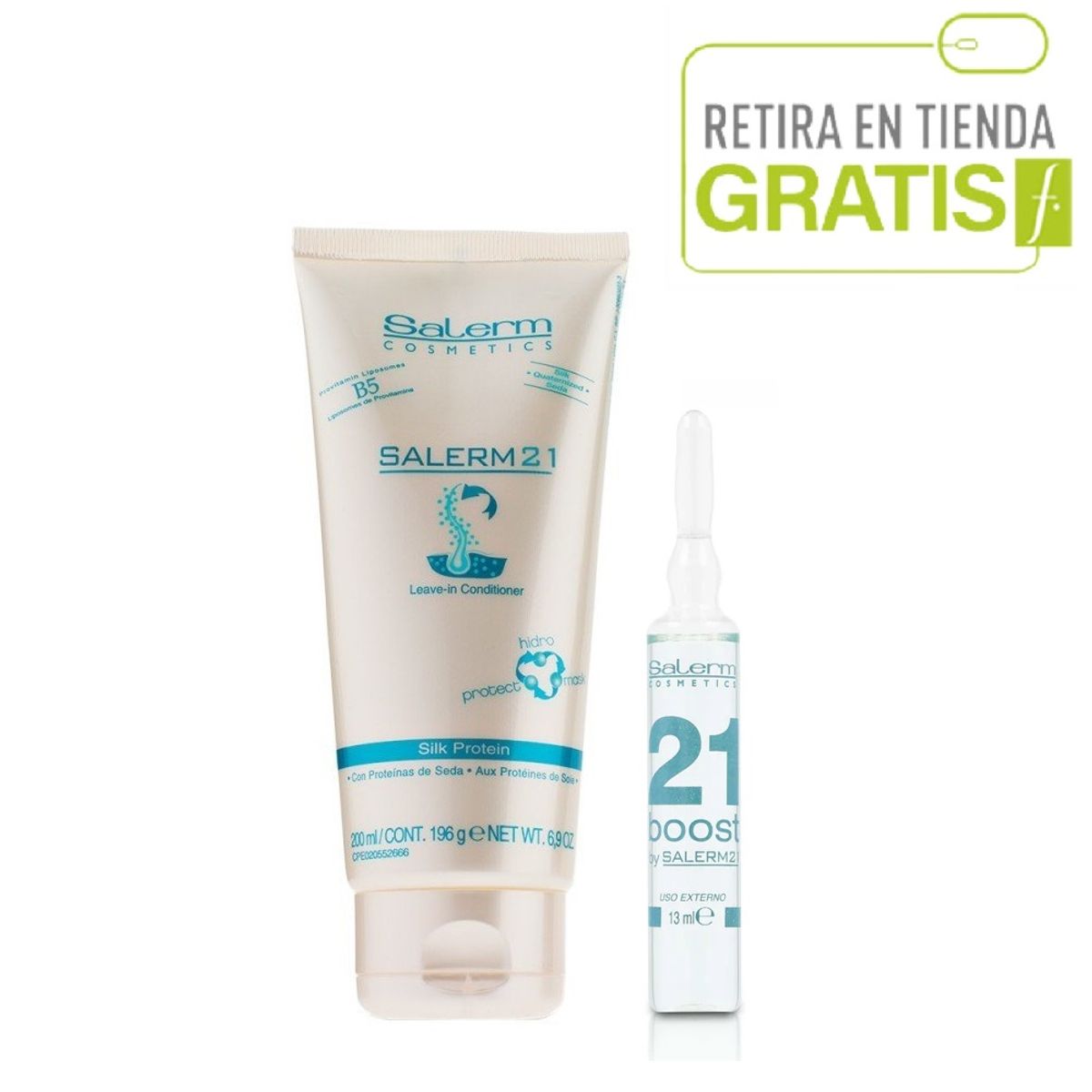 SALERM - SALERM 21 Kit Crema 200 ml + Ampolla Boost