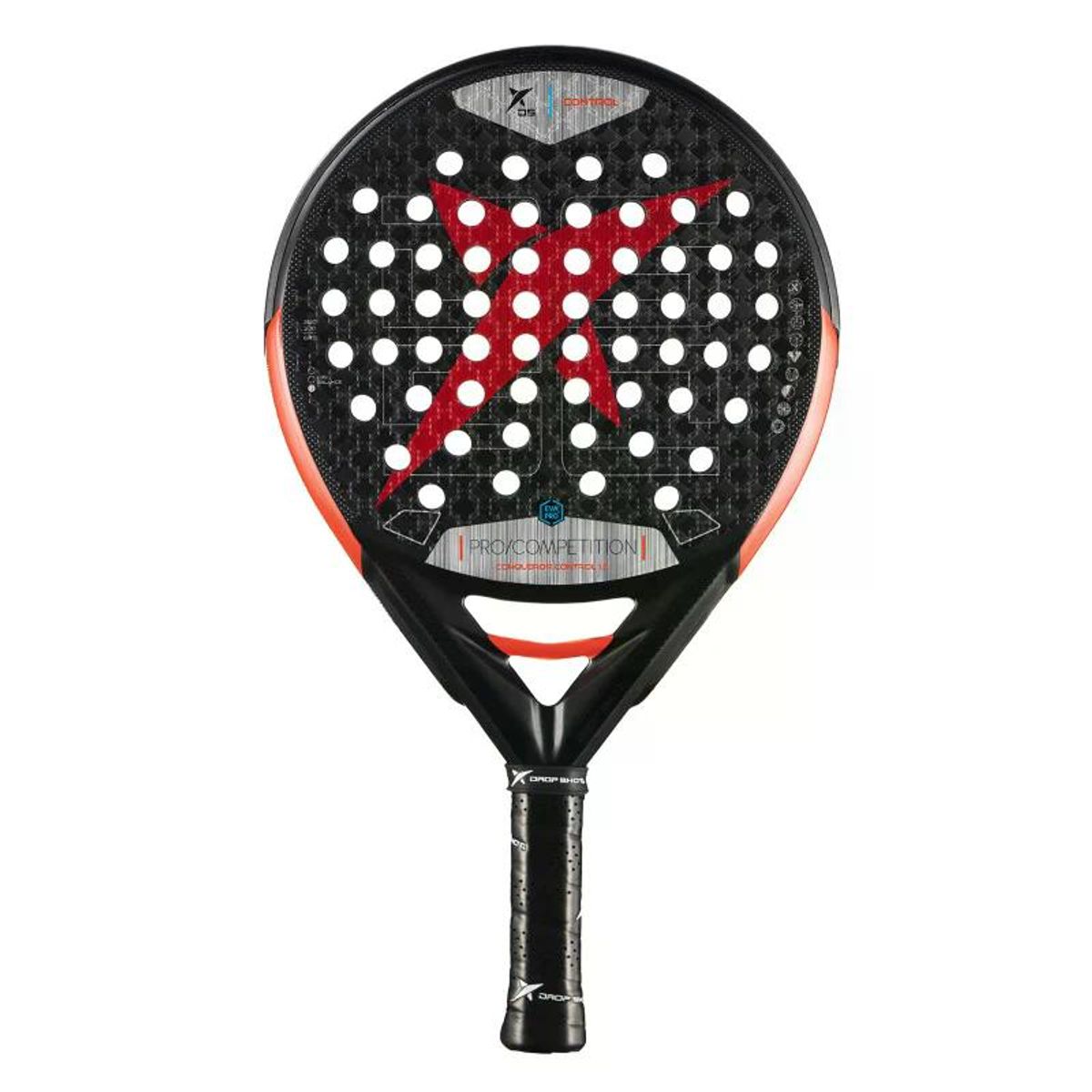 DROP SHOT - PALA PÁDEL DROP SHOT CONQUEROR CONTROL 10 2025