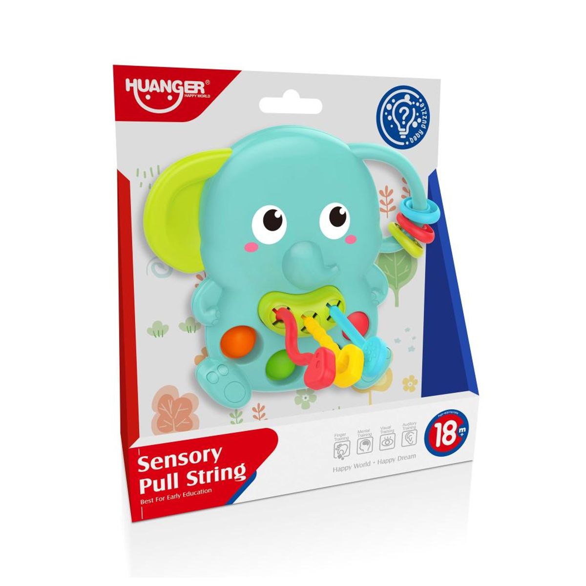 HUANGER - Juego Sensorial Elefante Montessori - Huanger