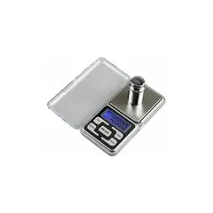 MLAB - Balanza Portátil Gramera Scalegram 500g Plateada - Plateado