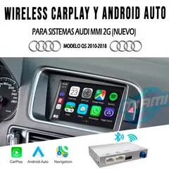 AUDI - Módulo MiamiCenter Carplay y Androidauto • Modelos Q5 2010 - 2018 • 5″