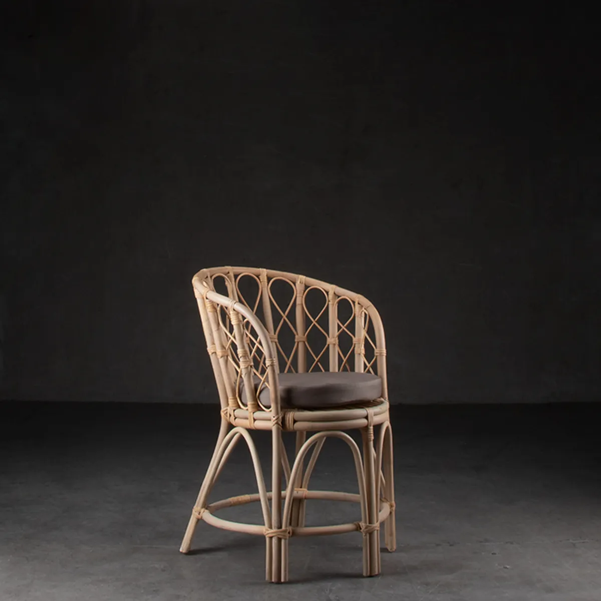 DECOMUEBLES - Silla Concón Ratán Natural