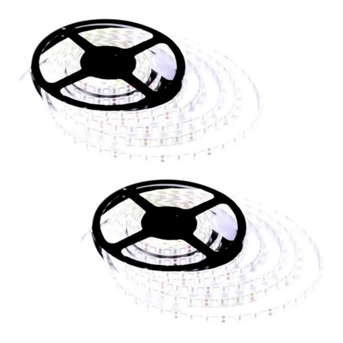 GENERICO - 2 Cintas Led 24V 20W/m 240Led/m Luz Fría 5mt