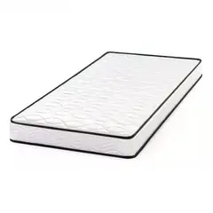 GENERICO - Colchón 25 cm Espuma Resortes Pocket Spring 1.5 Plazas