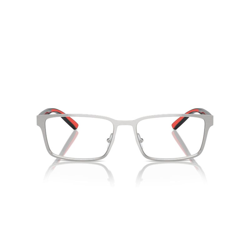 SCUDERIA FERRARI - Lentes Ópticos Plateado Cepillado Scuderia Ferrari