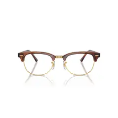 RAY BAN - Lentes Ópticos Clubmaster Marrón Ray-Ban Optical