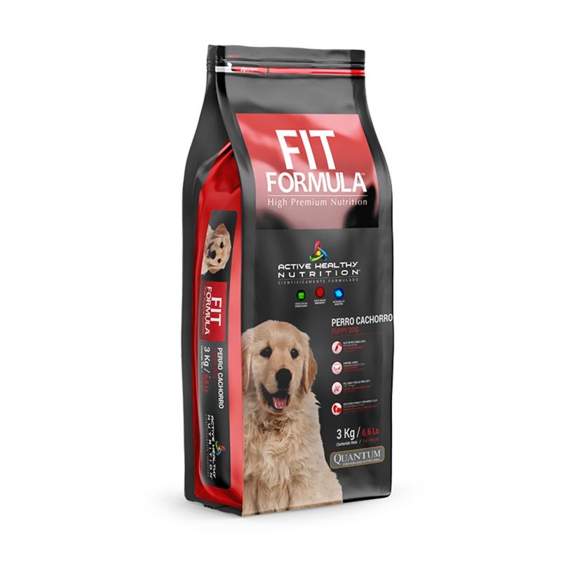 FIT FORMULA - Alimento Seco Perro Cachorro Bolsa, 3 Kg