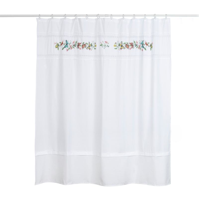 GENERICO - Cortina De Baño Mariposa Vintage 180x180 LAROSETT