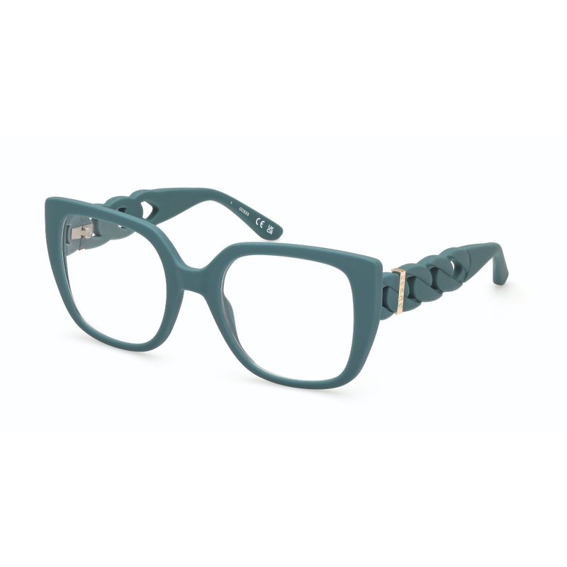 GUESS - Lentes Ópticos Turquesa Mate Guess