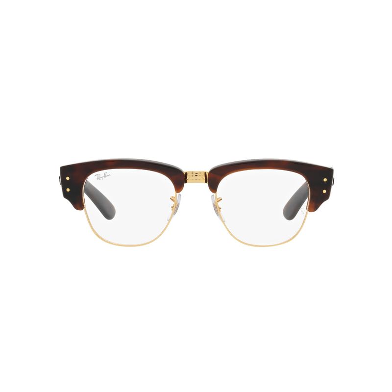 RAY BAN - Lentes Ópticos Mega Clubmaster Mock Tortoise On Arista