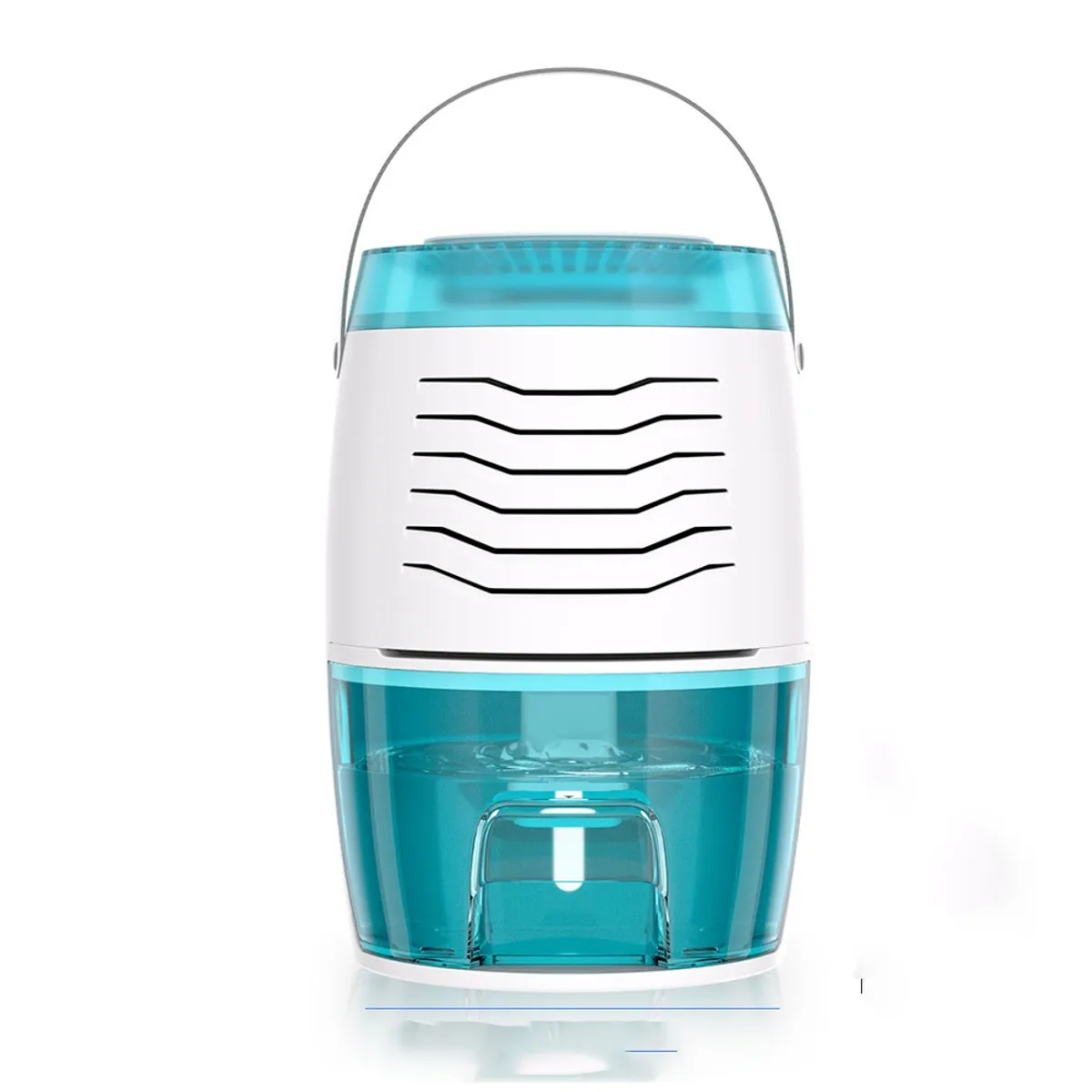 MUNDO MAGIA - Deshumidificador Eléctrico Silencioso Portátil 1000ml Blanco