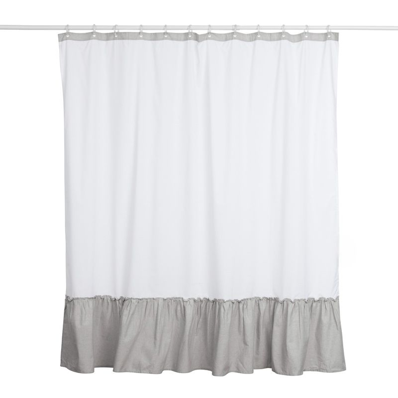 GENERICO - Cortina De Baño Anais Gris 180x180 LAROSETT